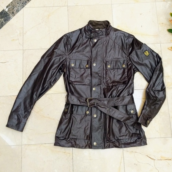 NWT Belstaff Roadmaster Mahogany Waterproof Jacket - Picture 2 of 8